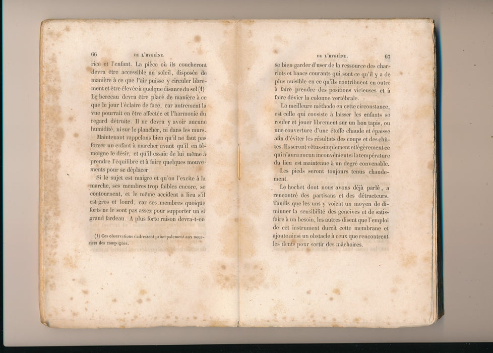 Paul Gresset Le dentiste des familles manuel d’hygiène de la bouche 1845 EO