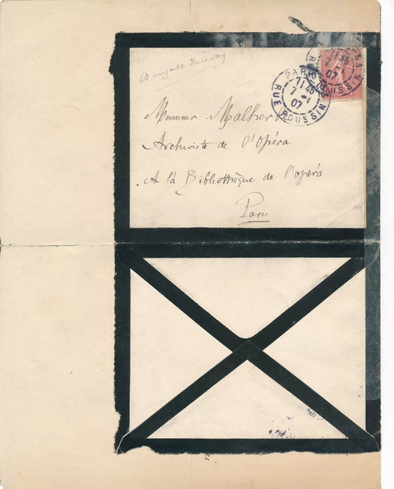 L-A BOURGAULT-DUCOUDRAY 4 lettre autographe à Charles MALHERBE Thamara Schubert