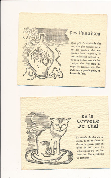 8 extraits illustrés Dictionnaire infernal Jacques Collin de Plancy fiente