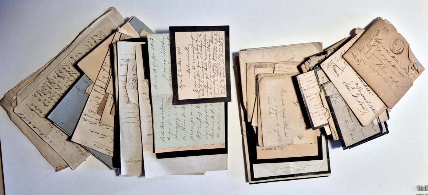 plus 90 lettres autographes adressées à l'autrice et poétesse Nathalie BLANCHET religion