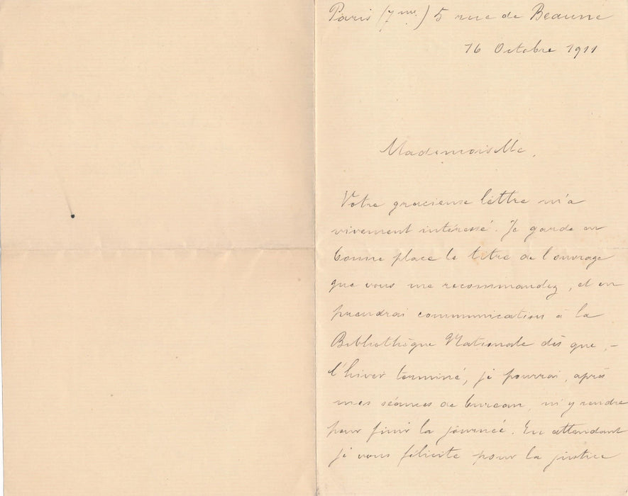 plus 90 lettres autographes adressées à l'autrice et poétesse Nathalie BLANCHET religion
