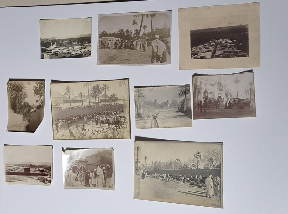 Laghouat Algérie colonie 17 photographie photos v. 1900 habitants bâtiments