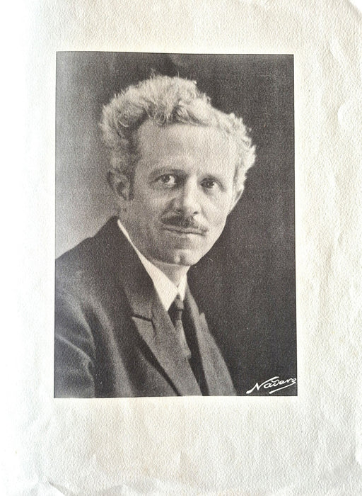 Lucien JONAS Manifestation de sympathie  1930 8 pages imprimées