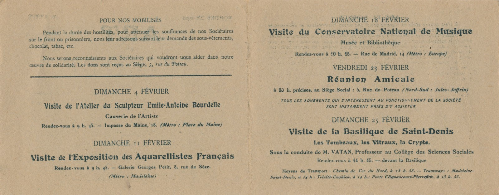 société propagande artistique vulgarisation scientifique