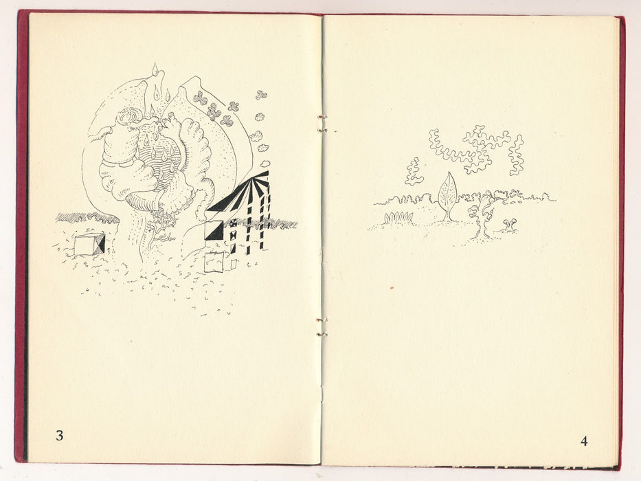 Karl Heinz Dennig Weihnachten rare brochure repdocution dessins inédits 1967
