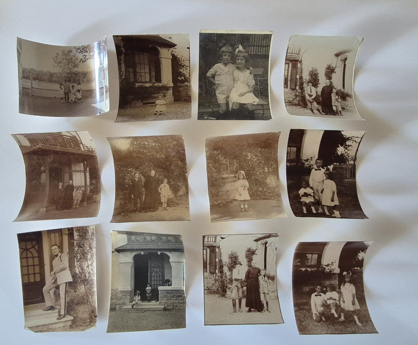 Bel ensemble 50 photographies  famille enfant vers 1910-1920 beaux tirages