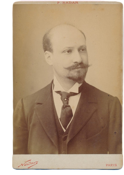 Camille Erlanger compositeur photo photographie albumine Nadar