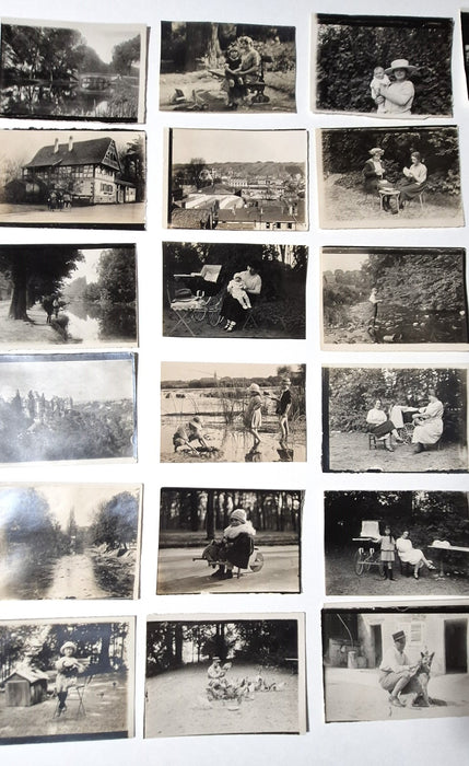36 photographies amateur snapshots campagne enfants parents photo photographie