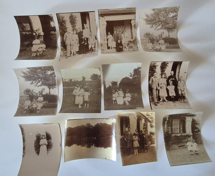 Bel ensemble 50 photographies  famille enfant vers 1910-1920 beaux tirages