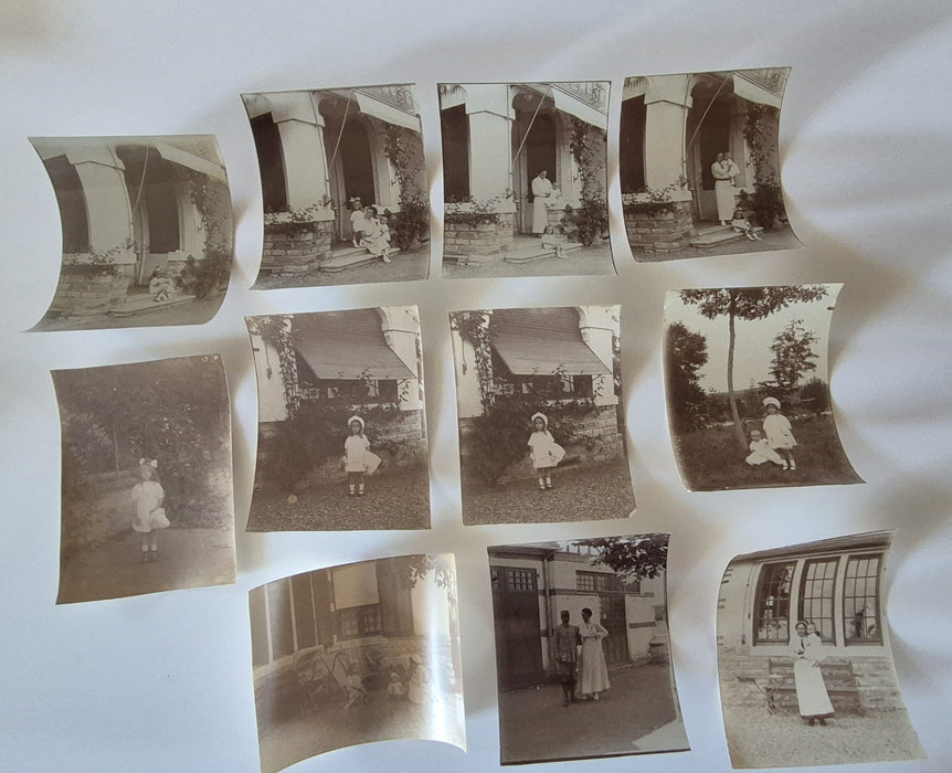 Bel ensemble 50 photographies  famille enfant vers 1910-1920 beaux tirages