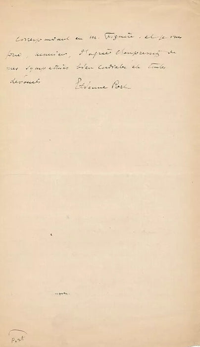 Etienne Port géographe 2 lettre 2 carte autographe Célestin Port Claude Gellée