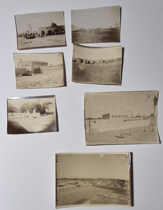 Algérie Ouargla 10 photographies époque colonie photos habitants bâtiments