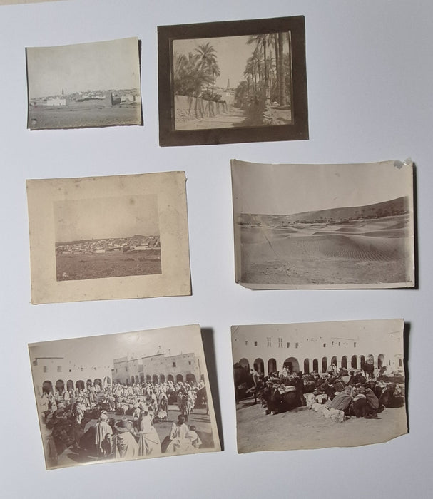 Algérie Ghardaia Algérie 9 photographies époque v. 1900 colonialisme Ghardaïa
