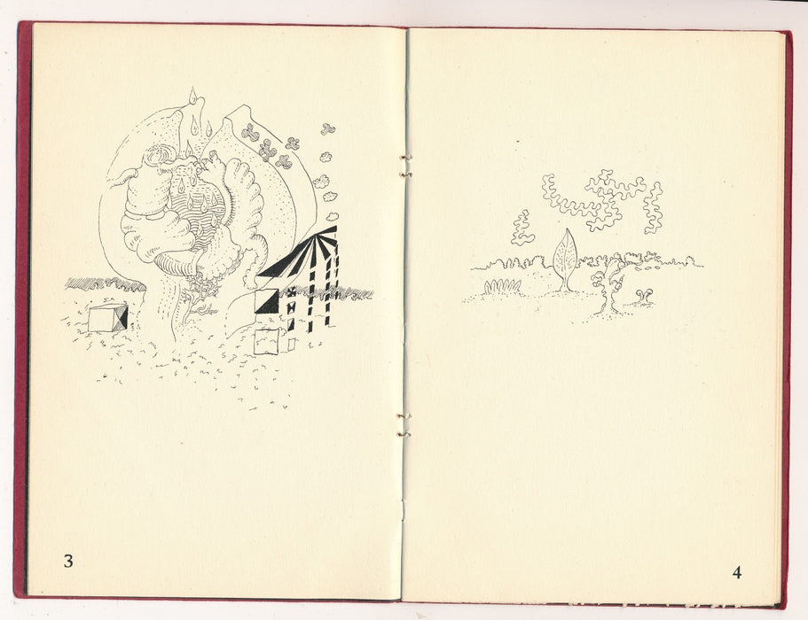 Karl Heinz Dennig Weihnachten rare brochure repdocution dessins inédits 1967