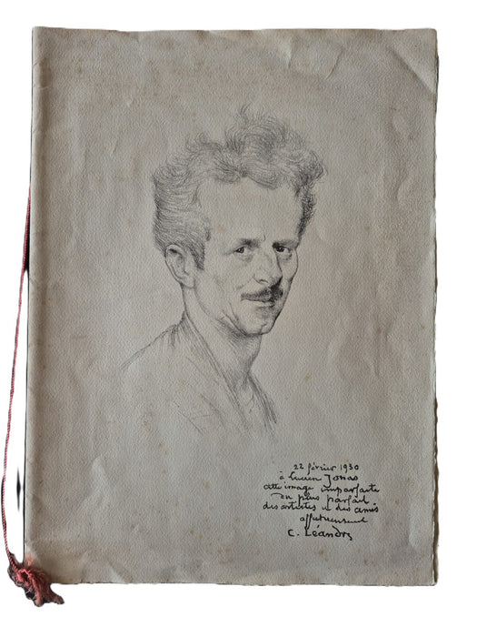 Lucien JONAS Manifestation de sympathie  1930 8 pages imprimées