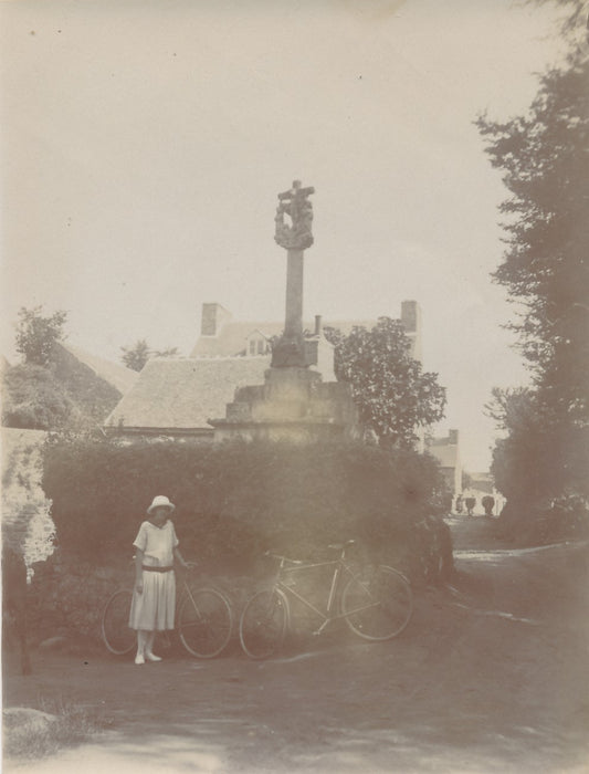 Lot 4 photographies et 15 petites photo Saint Quay Portrieux 1923 Bretagne
