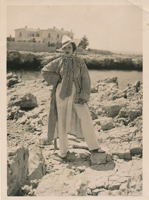 Marlene Dietrich photo photographie Cap Antibes 1933 actrice allemande