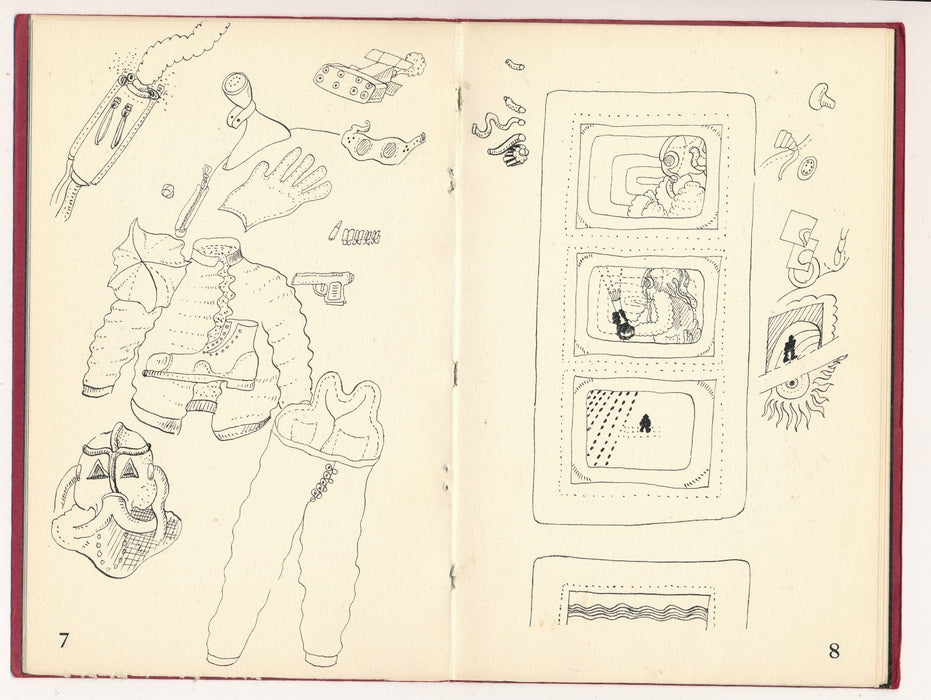 Karl Heinz Dennig Weihnachten rare brochure repdocution dessins inédits 1967