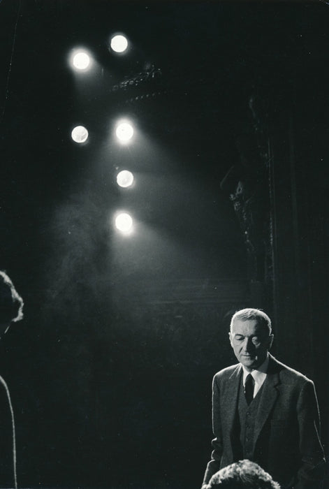 Jean Vilar acteur théâtre photo photographie époque