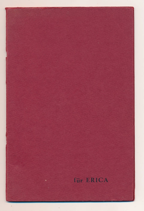 Karl Heinz Dennig Weihnachten rare brochure repdocution dessins inédits 1967
