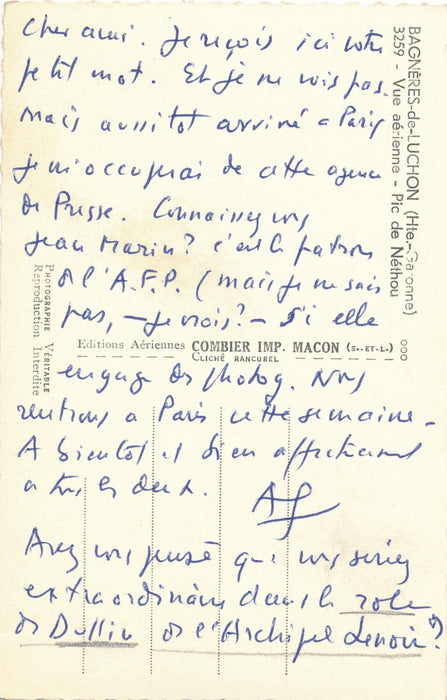 théâtre Salacrou 4 documents 2 autographe signée 1 photo bel ensemble