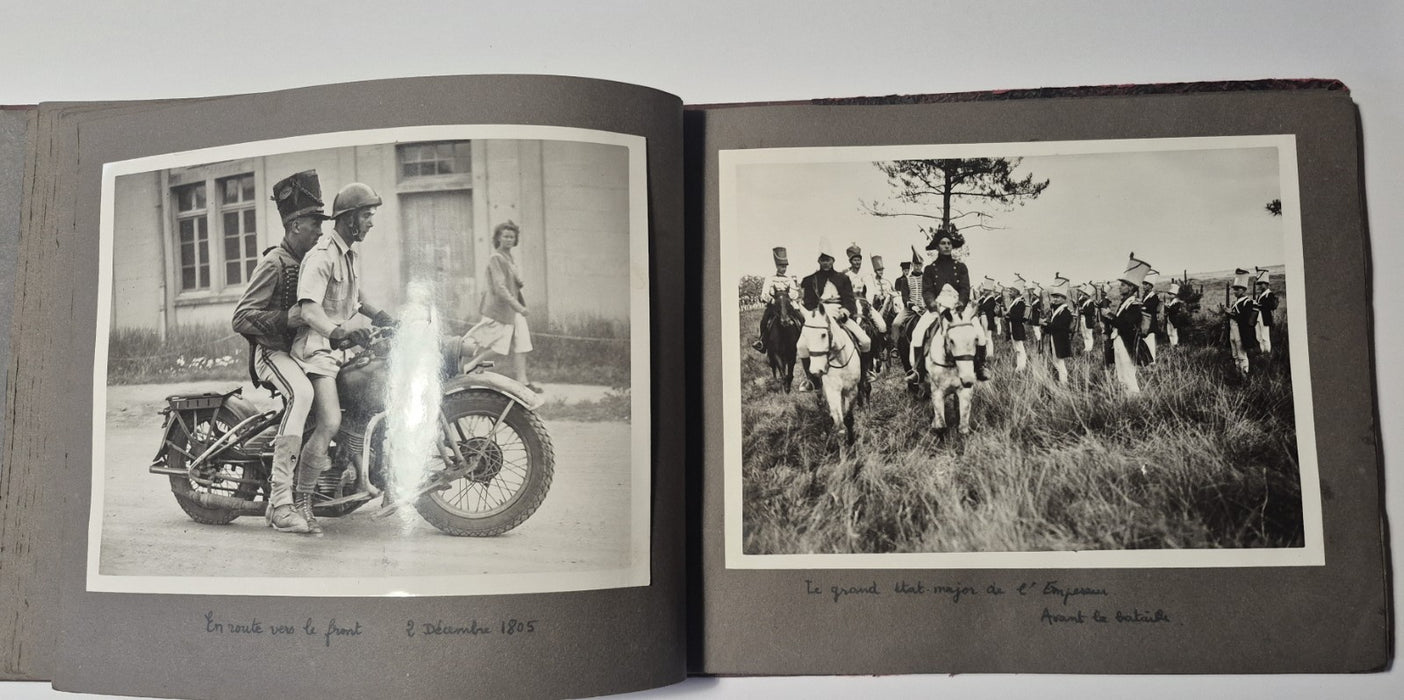 magnifique album ecole spéciale militaire inter armes plus de 130 photos 1944-47