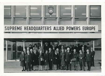 Membres de l visite Mons 1968 photo