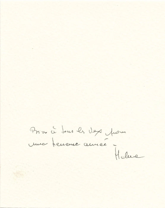 Hélène THERET Etude de feuilles