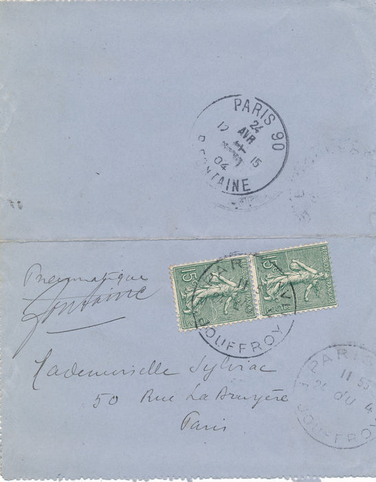 Tristan BERNARD deux documents autographes et une photo