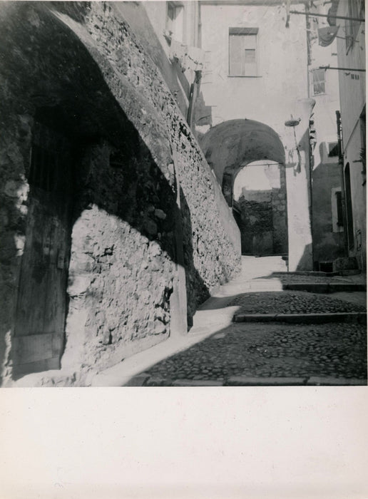 Menton vieille ville photo argentique époque Marcelle d Heilly ADEP Alliance