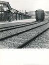 Photographie Industrie train transport usine Tirage argentique d’époque 1970